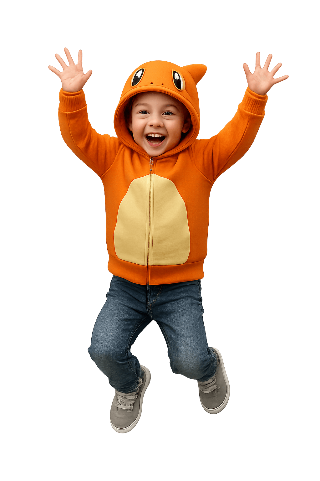 Kind mit ausgestreckten Armen